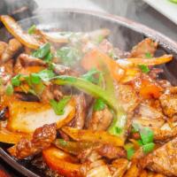 Steak Fajitas · Fajitas de carne