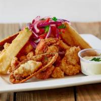 Jalea Mixta · Mixed seafood.Personal.