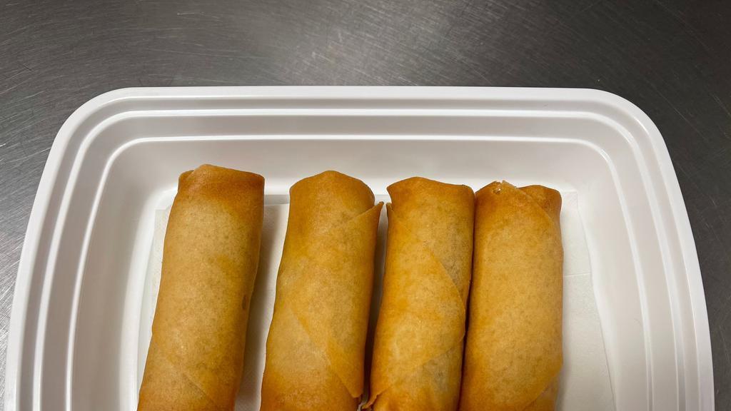 Spring Roll (Vegetable) (2) · Two pieces.