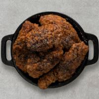 Lemon Pepper Boneless Wings · Served with celery or carrots, and blue cheese or ranch.