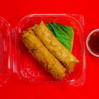 Egg Rolls · 2 pcs pork and vegetable, with sweet chili sauce