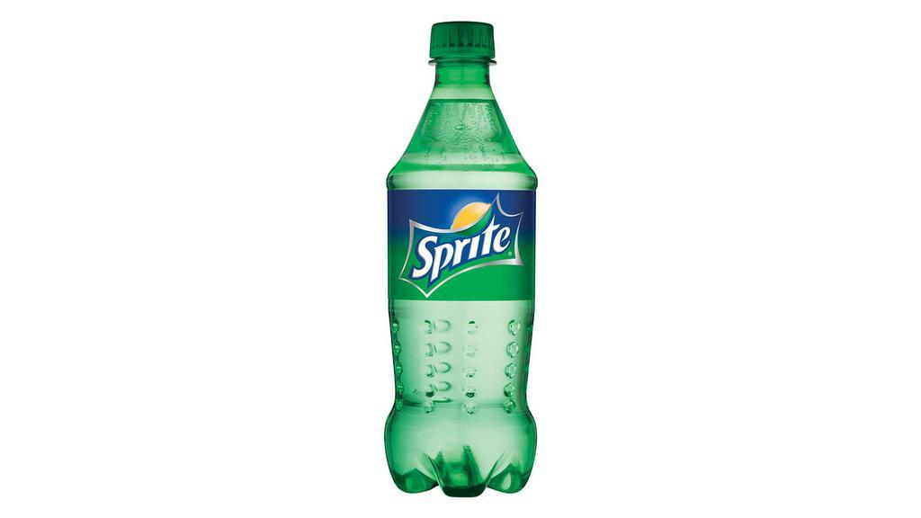 Bottled Sprite · A bottle of Sprite, served cold.
