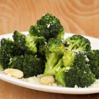 Sauteed Broccoli · With Parmigiano-Reggiano.