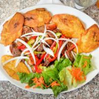 Griot Simple · Fried pork and plantain only.
