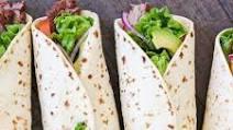 Steak Wrap · Pita with grilled SIRLOIN steak, bacon, onions, provolone and lettuce, tomatoes and Creamy f...