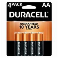 Duracell Aa Batteries 4 Ct · 