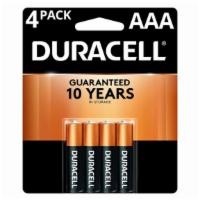 Duracell Aaa, 4 Ct · 