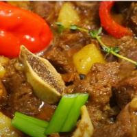 Curry Goat · Calling on the east Indian side of Jamaican heritage. Goat meat seasoned with scallion, garl...