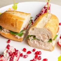 Tuna Salad Sandwich · Albacore tuna, onion, celery, mayonnaise.