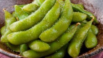 Edamame · Steamed Japanese soybeans. Served lightly salted.
