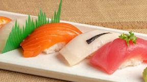 Sushi Appetizer · Five pieces assortment of nigiri, chef's choice only. No substitutions, please.