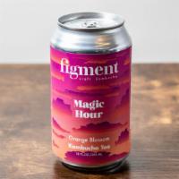 Figment Kombucha - Magic Hour · Delicate orange blossom accenting the stone fruit notes of our green tea.
