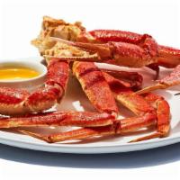 Snow Crab Legs · Crab legs served with suspended butter and lemon. 1 lb | 530 cal