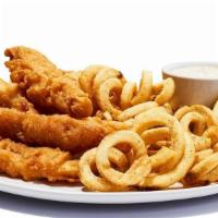 Fish & Chips · Battered and fried to crispy perfection. Served with your choice of fries and tartar sauce.....