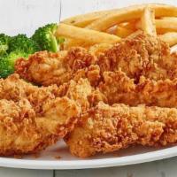 O'Charley'S Famous Chicken Tenders Dinner · Our chicken tenders are hand-breaded in seasonings, dipped in buttermilk, breaded again and ...