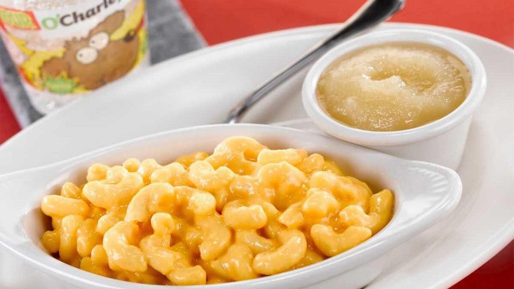 Kids Mac & Cheese · Creamy Mac & Cheese served with a kids side item.