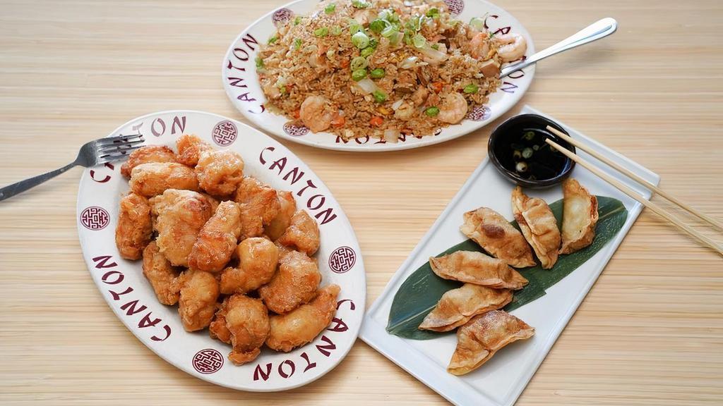 Family A · Honey Chicken. Jumbo Special Fried Rice. choice of 2 Egg Rolls or Fried Wonton