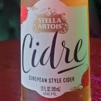 Stella Cidre (Bottled) · Stella Artois Cidre is a full-flavored, European style cider with a subtle sweetness and a d...