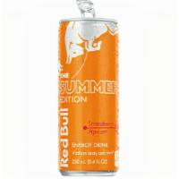 Strawberry Apricot Red Bull® Energy Drink · The taste of Strawberry Apricot with the wings of Red Bull®