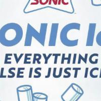 Cup Of Sonic® Ice · World Famous SONIC® Crushed Ice
