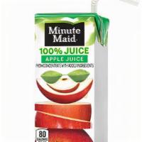 Minute Maid® 100% Apple Juice Box · Get the best of both worlds with MINUTE MAID® 100% Apple Juice. It's good and good for you.