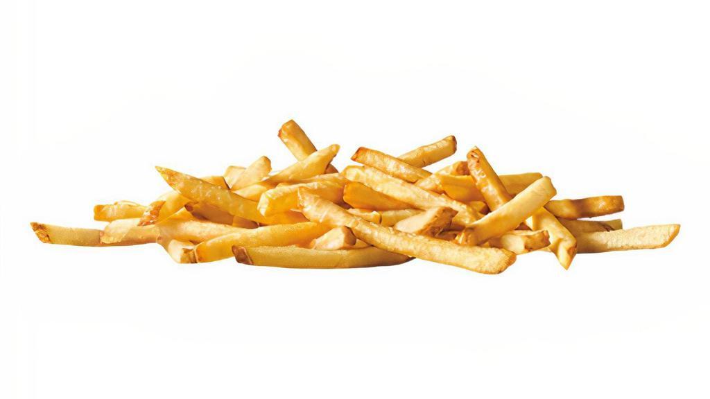Fries · Made from Whole Russet Potatoes, the new Natural-Cut, ‘skin-on’ fry brings more crispy crunch to deliver an all new taste sensation.