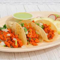 Taco Al Pastor  · MARIANTED PORK
