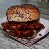 Cowboy Burger · 1/3 lb. Char-burger comes with cheese, bacon, and Char-Hut onion rings. Suggested condiment ...
