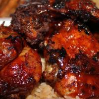 Wings (6) · Crispy, golden brown wings tossed in your choice of signature sauces or dry rubs from the se...