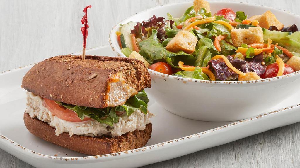 Half Sandwich Pick A Pair · Choose any Half Sandwich to pair with a Cup of Soup, Bowl of Fruit, Bowl of Pasta Salad, Half Mac & Cheese or Half Classic Salad. *Upcharge for Premium Sandwiches