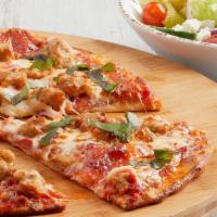 Pizza Pick A Pair · Choose any Entrée Pizza to pair with a Cup of Soup, Bowl of Fruit, Bowl of Pasta Salad, Half...