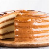 Caramel Cake · Made from scratch in Newk's very own bakery.