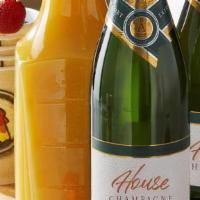 Make-It-Yourself Mimosa Kit With Wycliffe, 750Ml Champagne (9.5% Abv) · 2 Bottles of Bubbles, 1 bottle of your choice juice (Apple, Cranberry Cocktail or Orange), s...