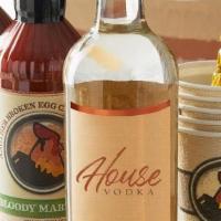 Make-It-Yourself Bloody Mary Kit With House, 1L Vodka (40% Abv) · 2 Bottles of ABE Bloody Mary Mix, 1 bottle of Tito's Handmade Vodka, 4 garnish skewers, and ...
