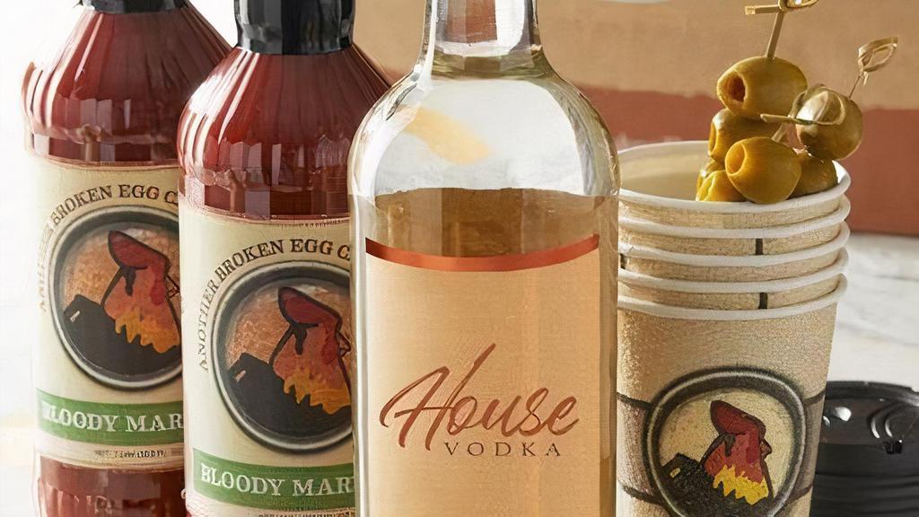 Make-It-Yourself Bloody Mary Kit With Soboloff, 1L Wine-Based Vodka (20% Abv) · 2 Bottles of ABE Bloody Mary Mix, 1 bottle of Soboloff Wine-Based Vodka, 4 garnish skewers, and 4 to-go cups. Food purchase required