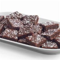 Fudge Brownies · Rich, fudgy chocolate Brownies dusted with powdered sugar. 24 count . *Calories listed are b...