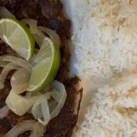 Vaca Frita (Fried Cow)
 · Fried flank steak.