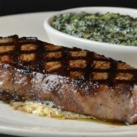 New York Strip · Mesquite grilled, 14 ounce 