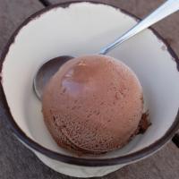 Chocolate Ice Cream Scoop · 