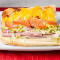 Ham & Cheese · Ham, American cheese, lettuce, and tomatoes