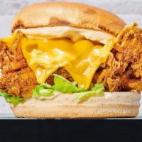 The Classic Chicken Sandwich With Cheese · Why mess with a great thing? We top our super crunchy, breaded, juicy chicken sandwich with ...