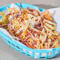 Crunch Time Slaw · Crunchy cabbage and carrot in a spicy slaw dressing.
