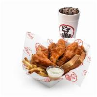 8 Wing Meal · 8 wings, your choice of wing flavor and 2 dipping sauces. Served with Texas toast a side and...