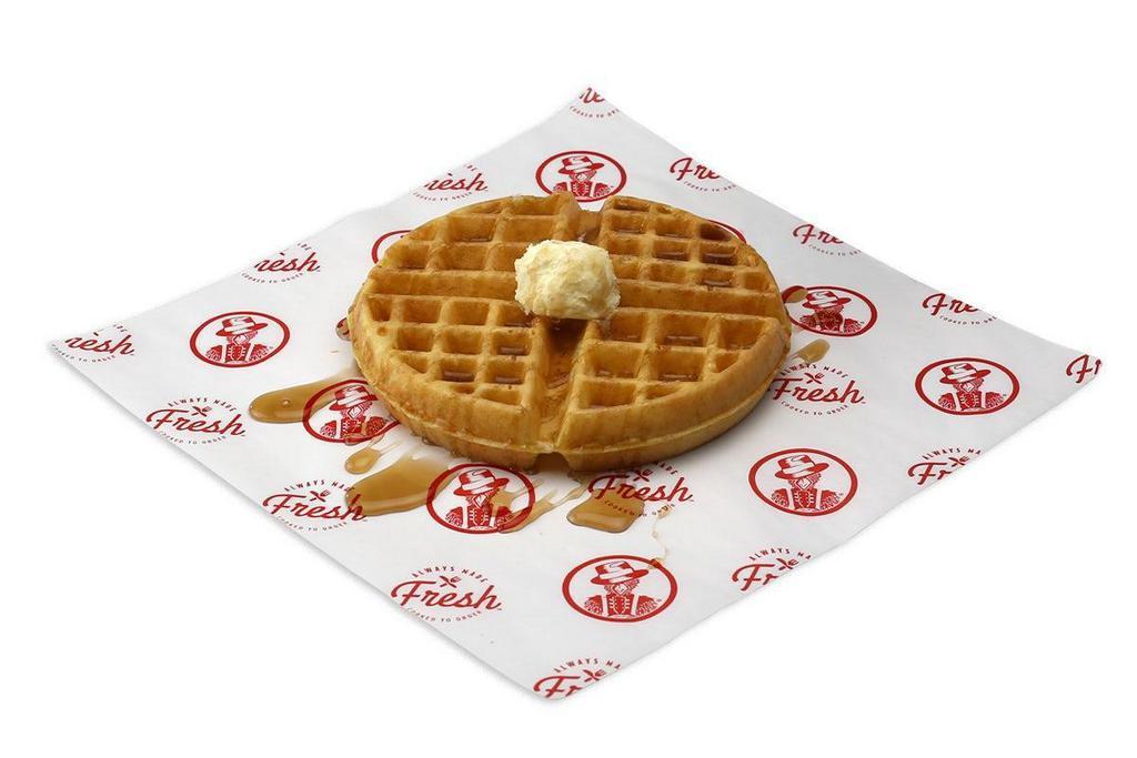 Waffle Only · 1 waffle with butter and syrup, does not come with chicken.