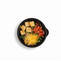 Side Salad · Lettuce, tomato, carrots, croutons, cheddar cheese, and your choice of dressing.