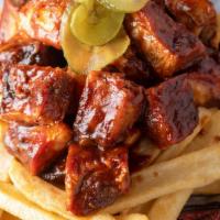 Full Moon Riblets · Served with a Trimming. Classic ribs dipped in our famous bbq sauce.