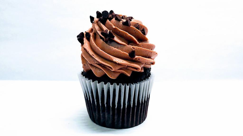 Triple Chocolate · Our creamy chocolate buttercream topped with mini chocolate chips… delicious on both vanilla or chocolate cake