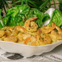 Camarones Al Ajillo / Garlic Style Shrimp · 