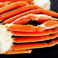 Snow Crab Legs · One pound with 1  corn and 1 potato.