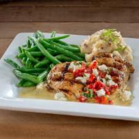 Chicken Henry · Grilled Marinated Chicken Breast, Topped with Our Chardonnay Lemon Butter Sauce, Goat Cheese...